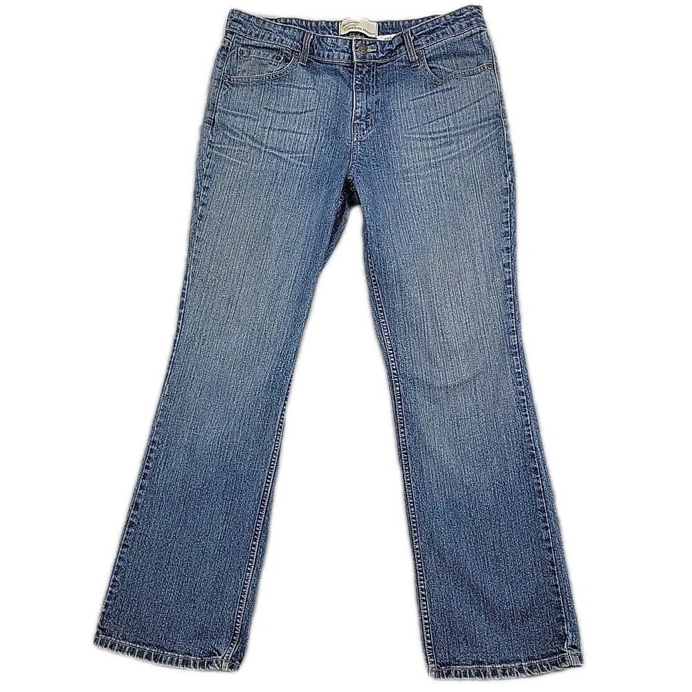 Levis Signature Womens Vintage Jeans Size 14 Medium 34x31 Mid Rise Bootcut